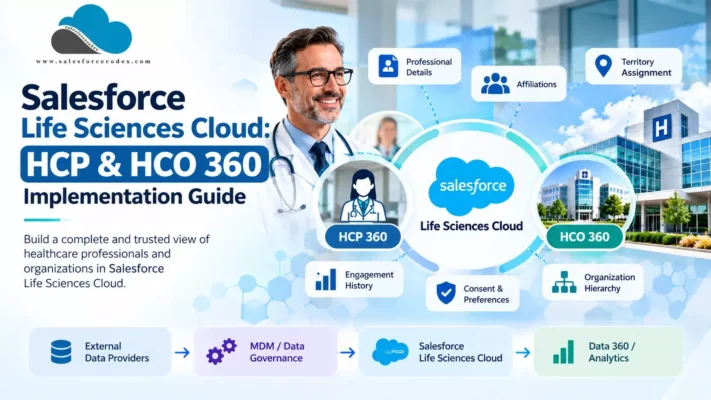 Salesforce Life Sciences Cloud: HCP & HCO 360 Implementation Guide Salesforce Life Sciences Cloud: HCP & HCO 360 Implementation Guide
